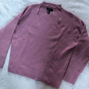 **CLEARANCE** CutOut Choker Sweater